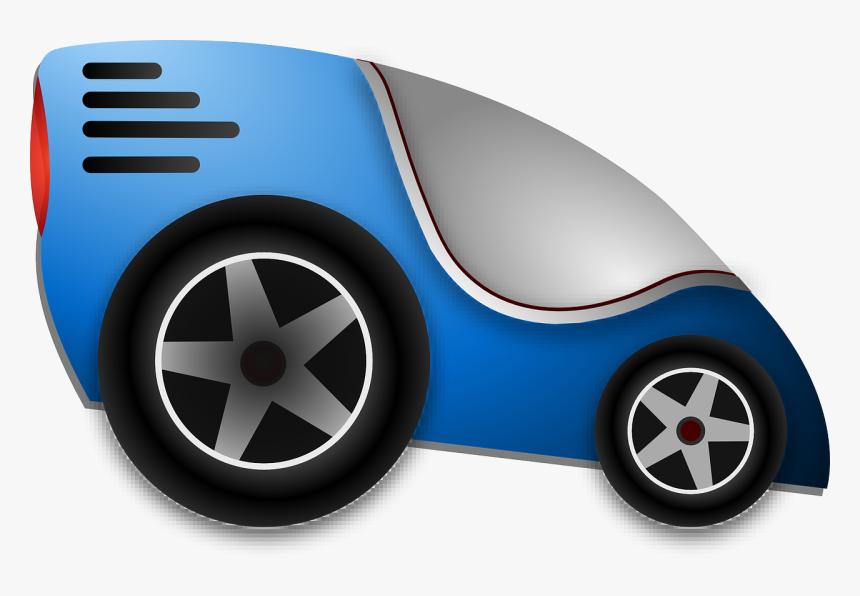 Clipart Cars Back - Futuristic Cars Clip Art, HD Png Download, Free Download