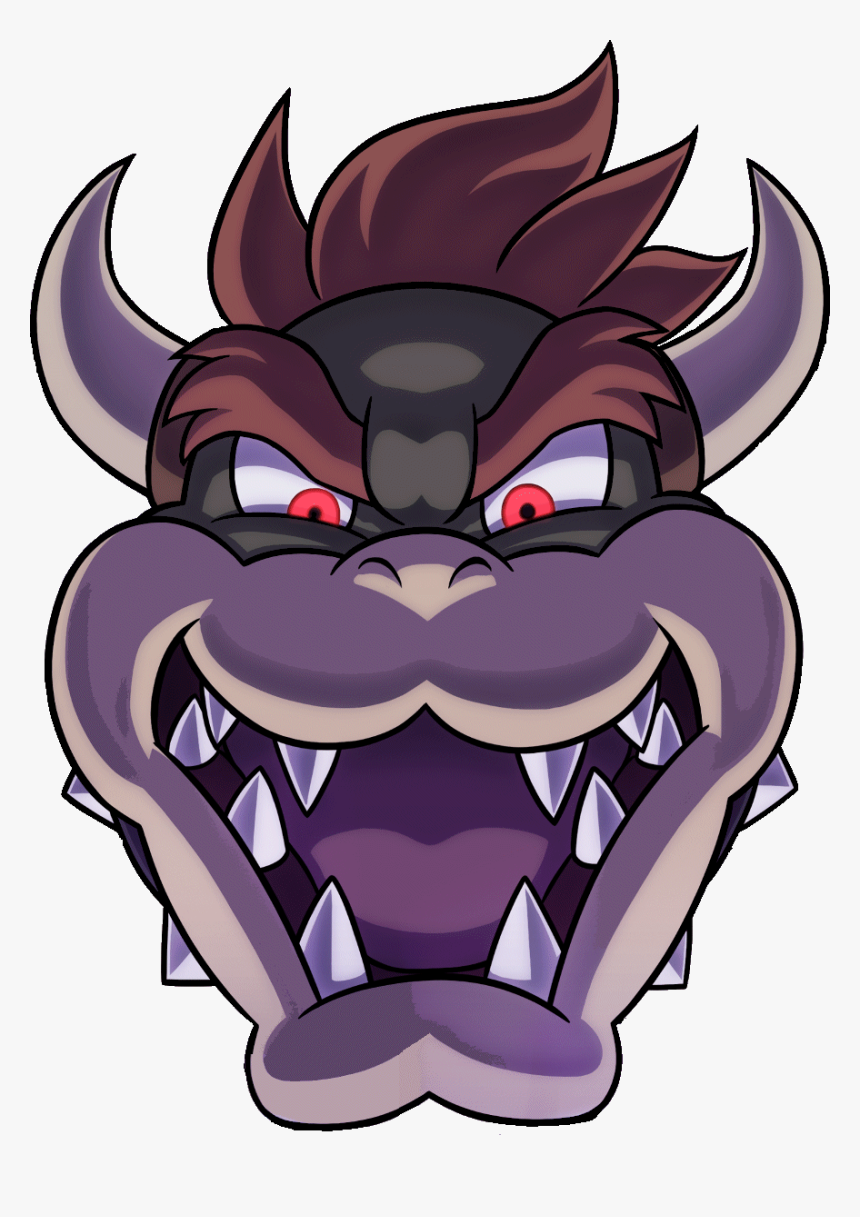 Transparent Bowser Face Png - Bowser Head Transparent Background, Png Download, Free Download