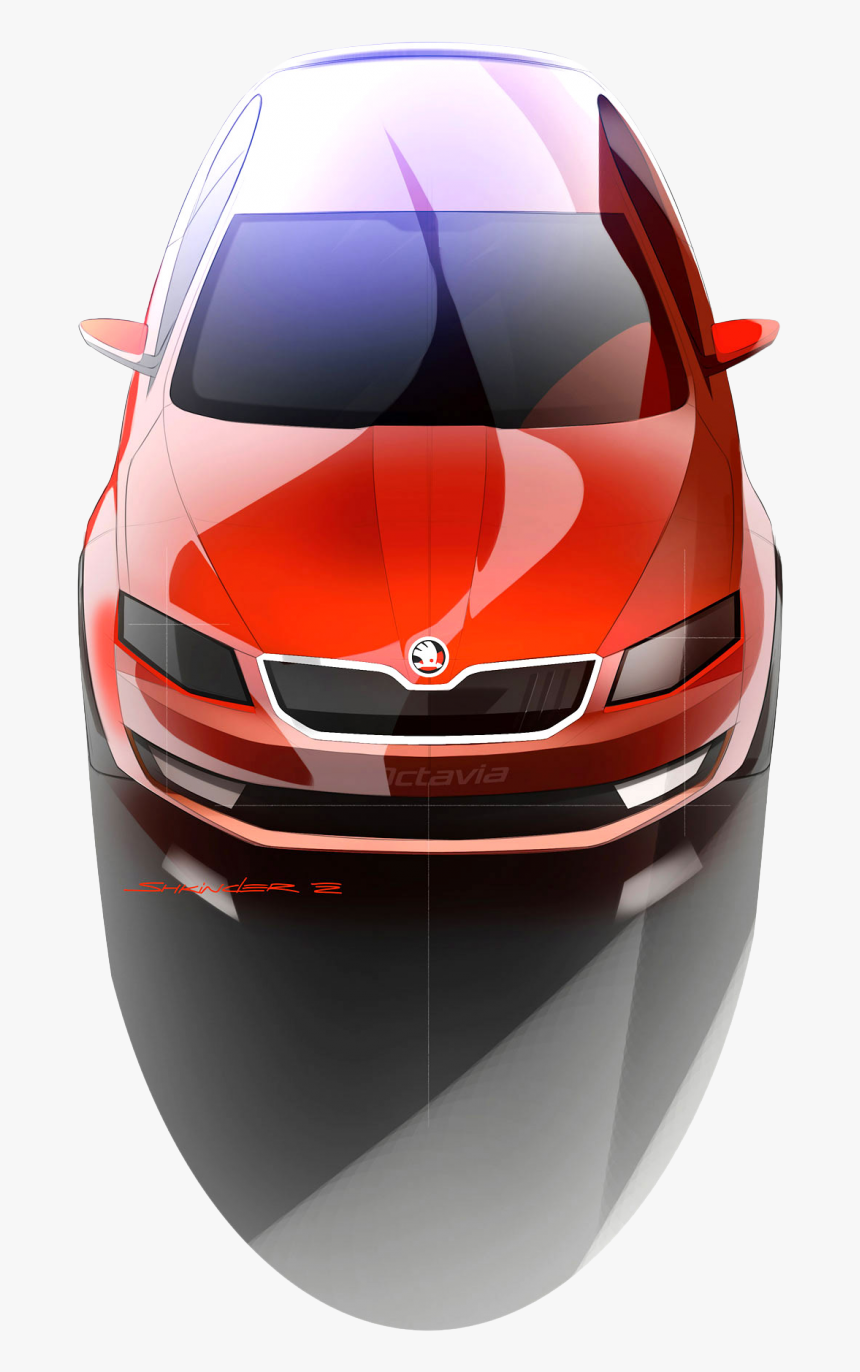 Škoda Felicia Design Sketch, HD Png Download, Free Download