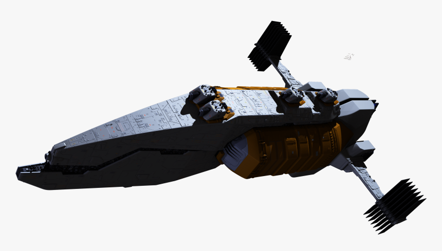 Transparent Spaceship Clipart Png - Sci Fi Ship Png, Png Download, Free Download