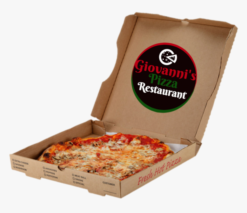 Pizza Gio Pizza Box - Pizza Box Png Transparent, Png Download, Free Download