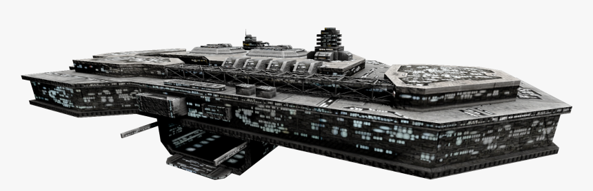 Sci Fi Space Station Png, Transparent Png, Free Download