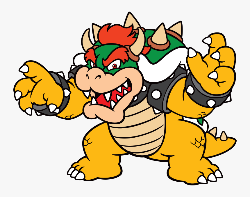 Super Mario Fire Bowser, HD Png Download, Free Download