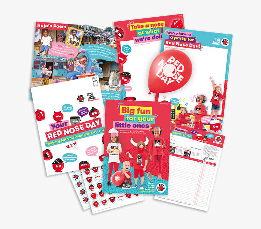 Nursery Activity Pack - Comic Relief Fundraising Pack, HD Png Download, Free Download