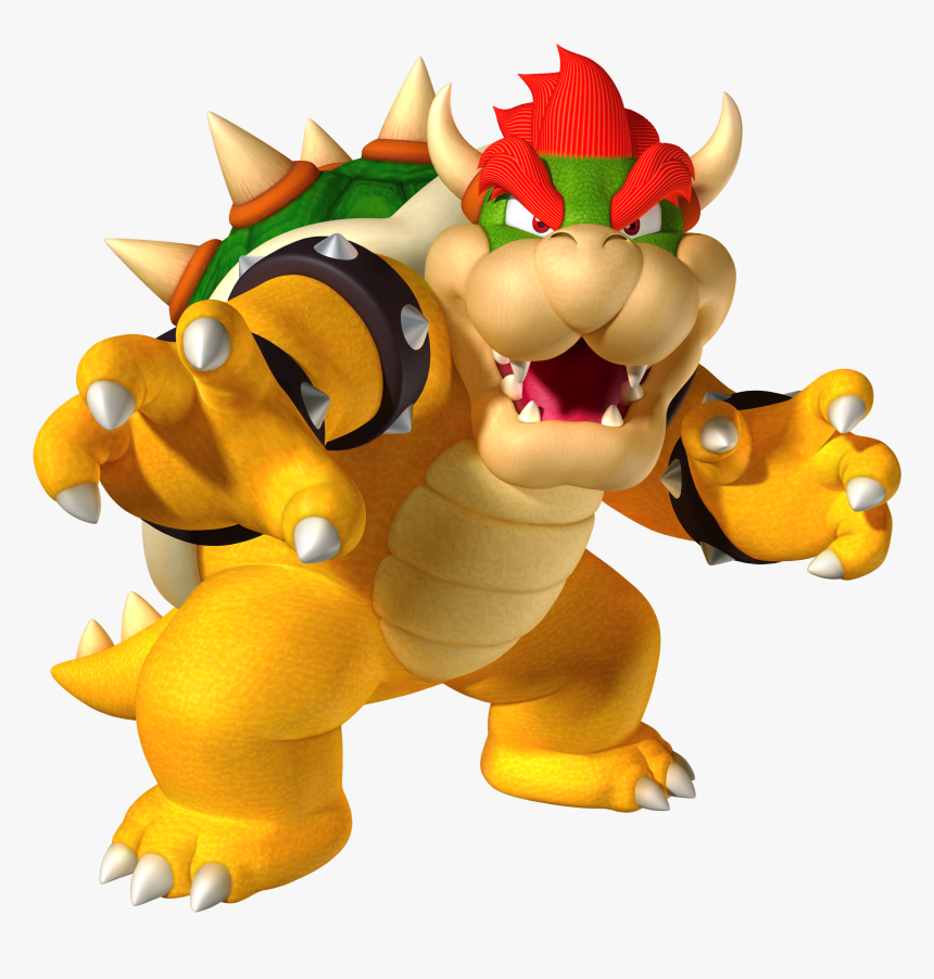 Nsmb2 Bowser - Mario New Characters, HD Png Download, Free Download