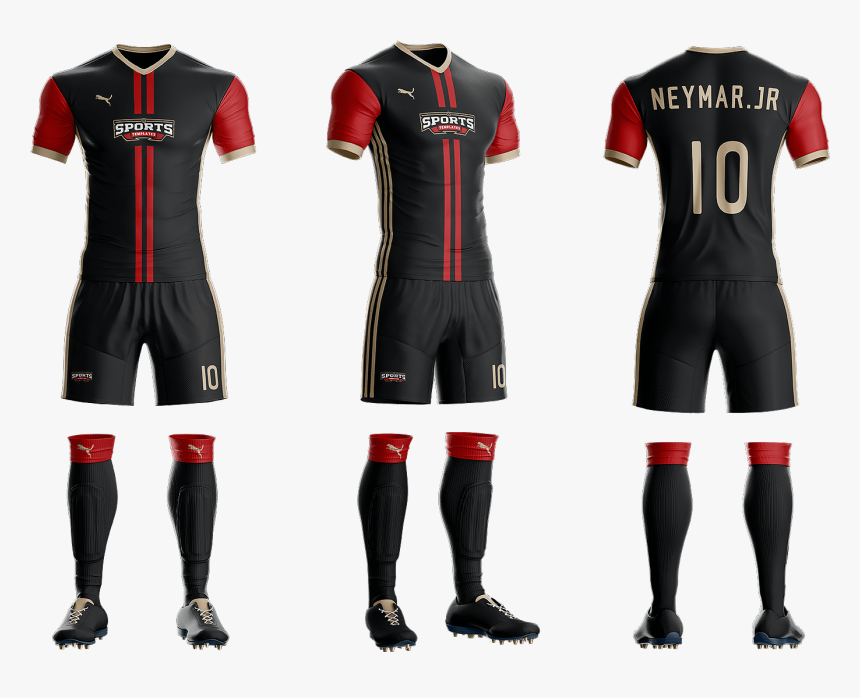 Soccer Kit Template, HD Png Download, Free Download