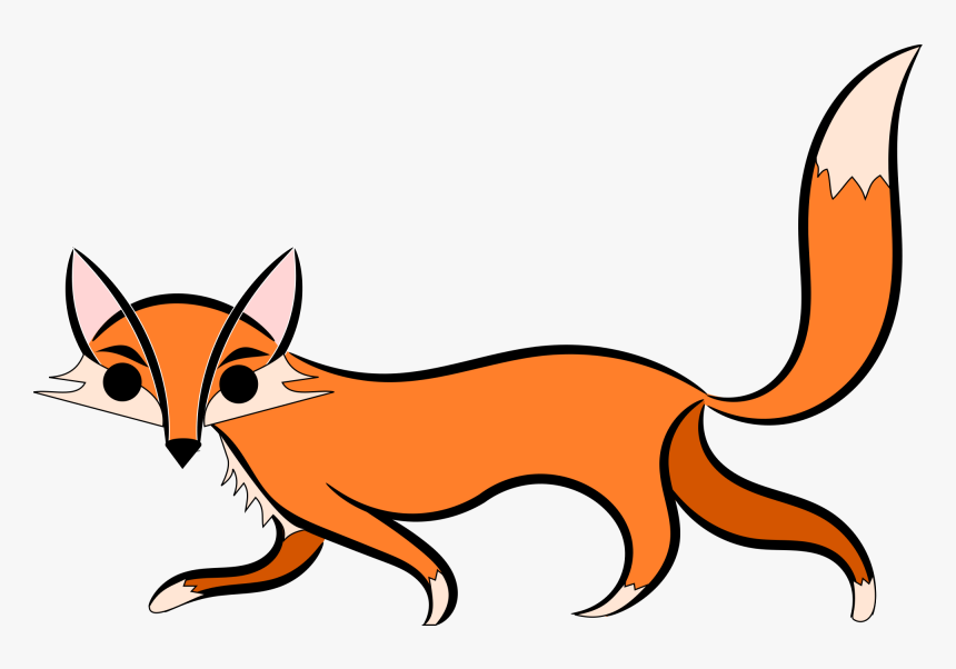 Fox - Transparent Background Fox Clipart, HD Png Download, Free Download