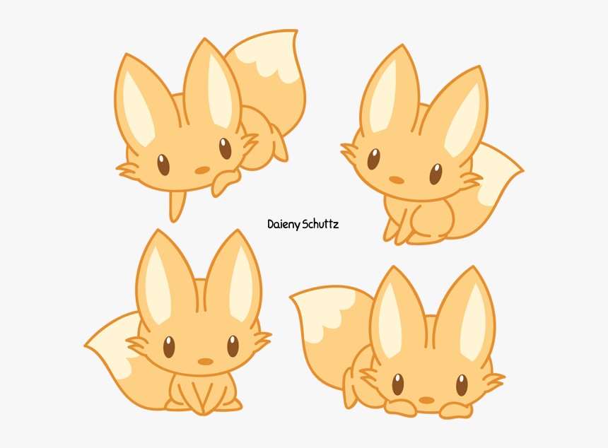 Transparent Cute Fox Png - Cute Fox Like Creature Art, Png Download, Free Download