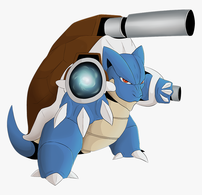 Transparent Water Pokemon Png - Mega Blastoise Png, Png Download, Free Download