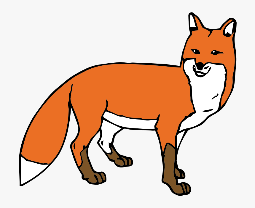 Free Cute Fox Clip Art - Fox From The Gingerbread Man, HD Png Download, Free Download