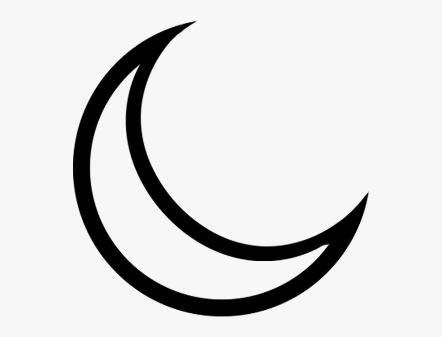 Crescent Lunar Phase Moon Clip Art - Crescent Moon Transparent, HD Png Download, Free Download