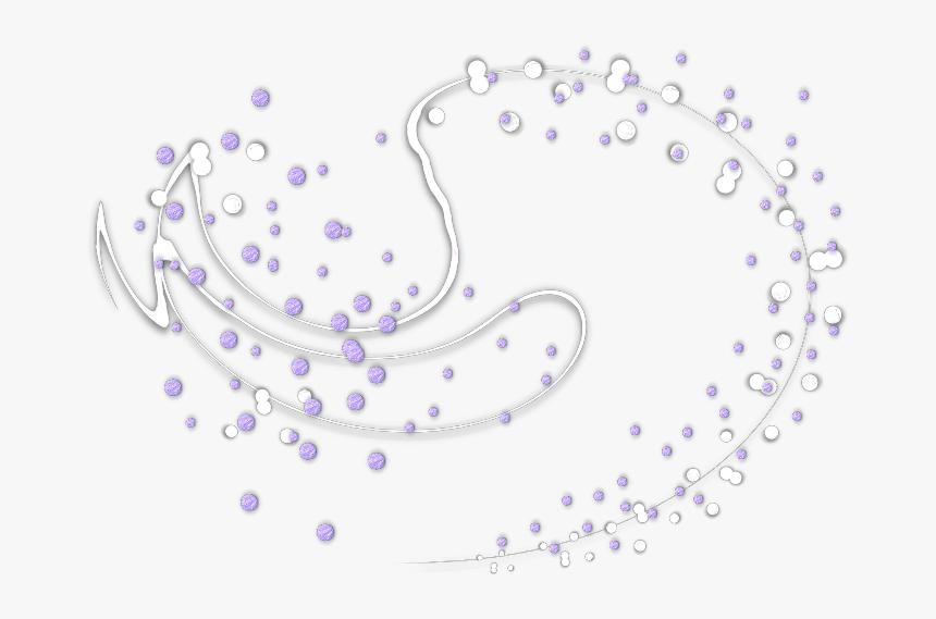 #mq #purple #swirls #swirl #pearls - Circle, HD Png Download, Free Download