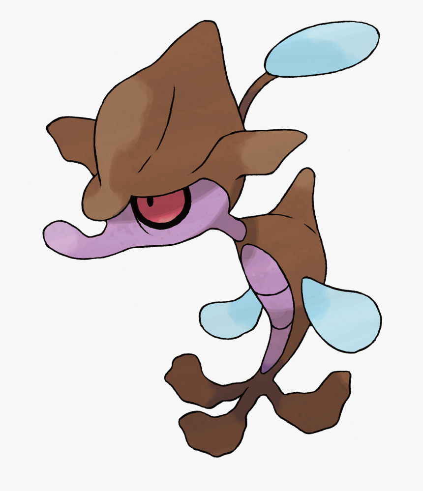 Skrelp Is A New Poison/water-type Pokémon That Resembles - Kelp Pokemon, HD Png Download, Free Download