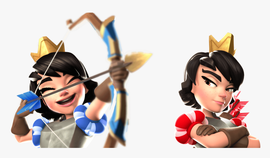 Transparent Clash Royale King Png - Clash Of Clans Princess, Png Download, Free Download