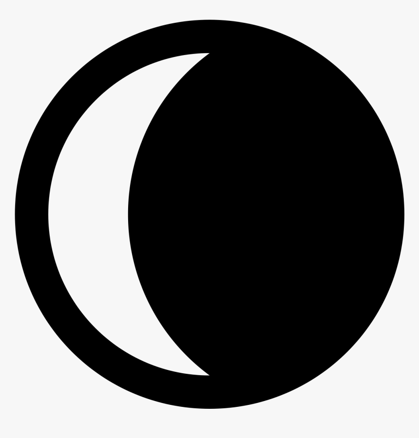 Moon Clipart Half Moon - Circle, HD Png Download, Free Download