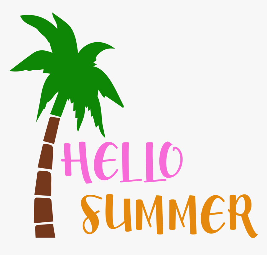 Hello Summer Word Clipart Transparent Background, HD Png Download, Free Download