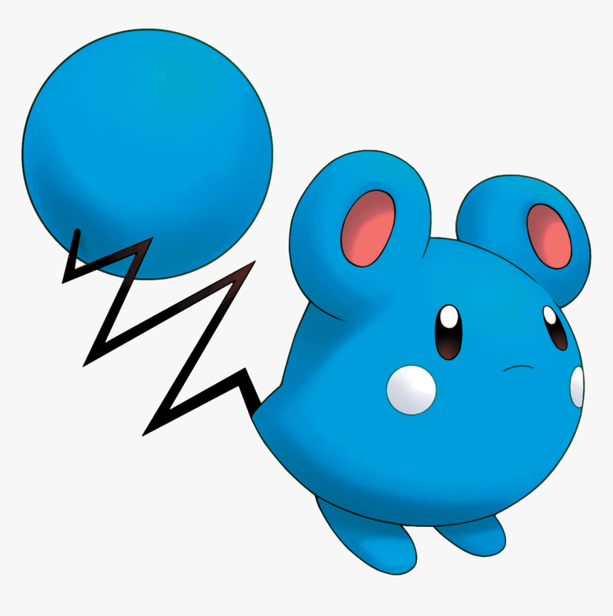 Water Mouse Pokemon - Blue Water Mouse Pokemon, HD Png Download, Free Download