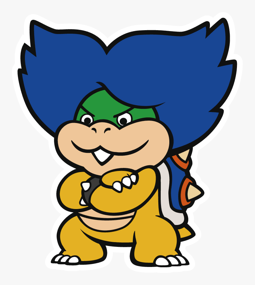 #paper #paperkoopalings #koopalings #ludwig #nintendo - Paper Mario Color Splash Ludwig, HD Png Download, Free Download