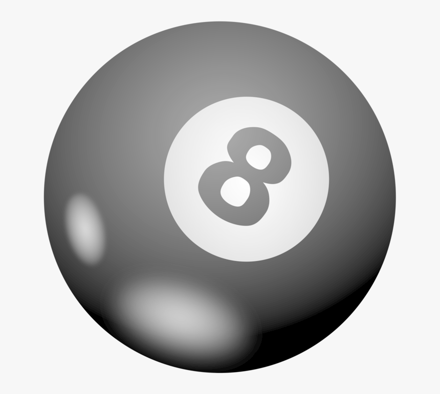 Ball,symbol,billiard Ball - Transparent 8 Ball Png, Png Download, Free Download