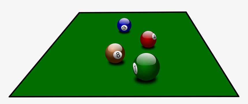 Billiard Balls Clip Arts - Table Pool Gif With Transparent Background, HD Png Download, Free Download