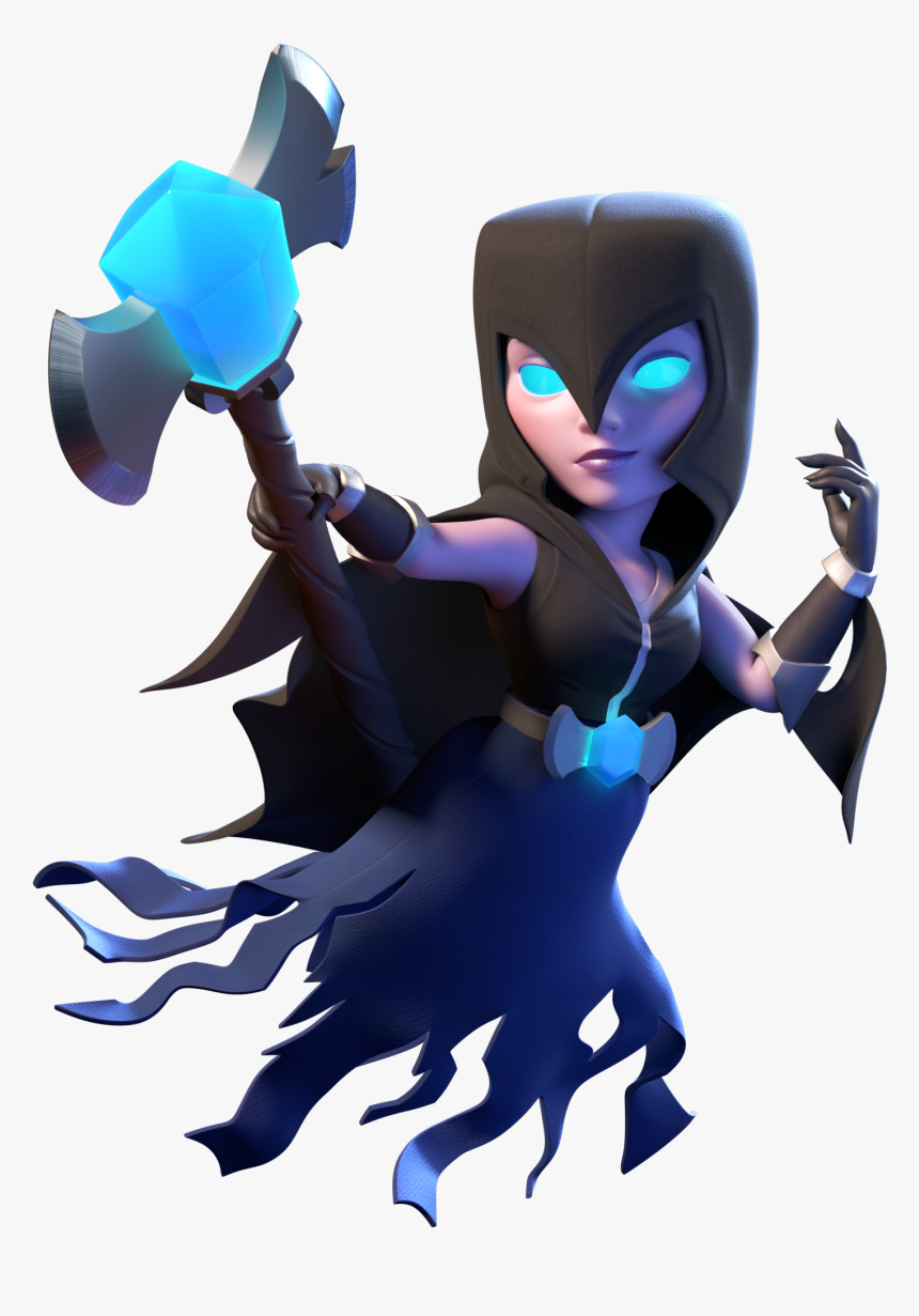 Pin By Crafty Annabelle On Clash Royale & Clash Clan - Night Witch Clash Royale, HD Png Download, Free Download