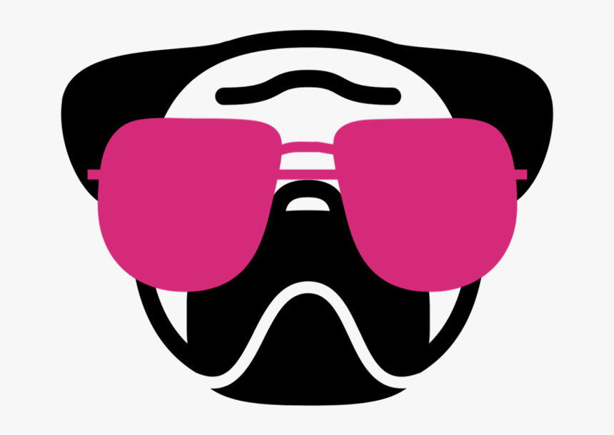 Sunglass Pug - Illustration, HD Png Download, Free Download