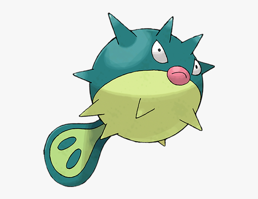 Pokémon Qwilfish - Qwilfish Pokemon Go, HD Png Download, Free Download