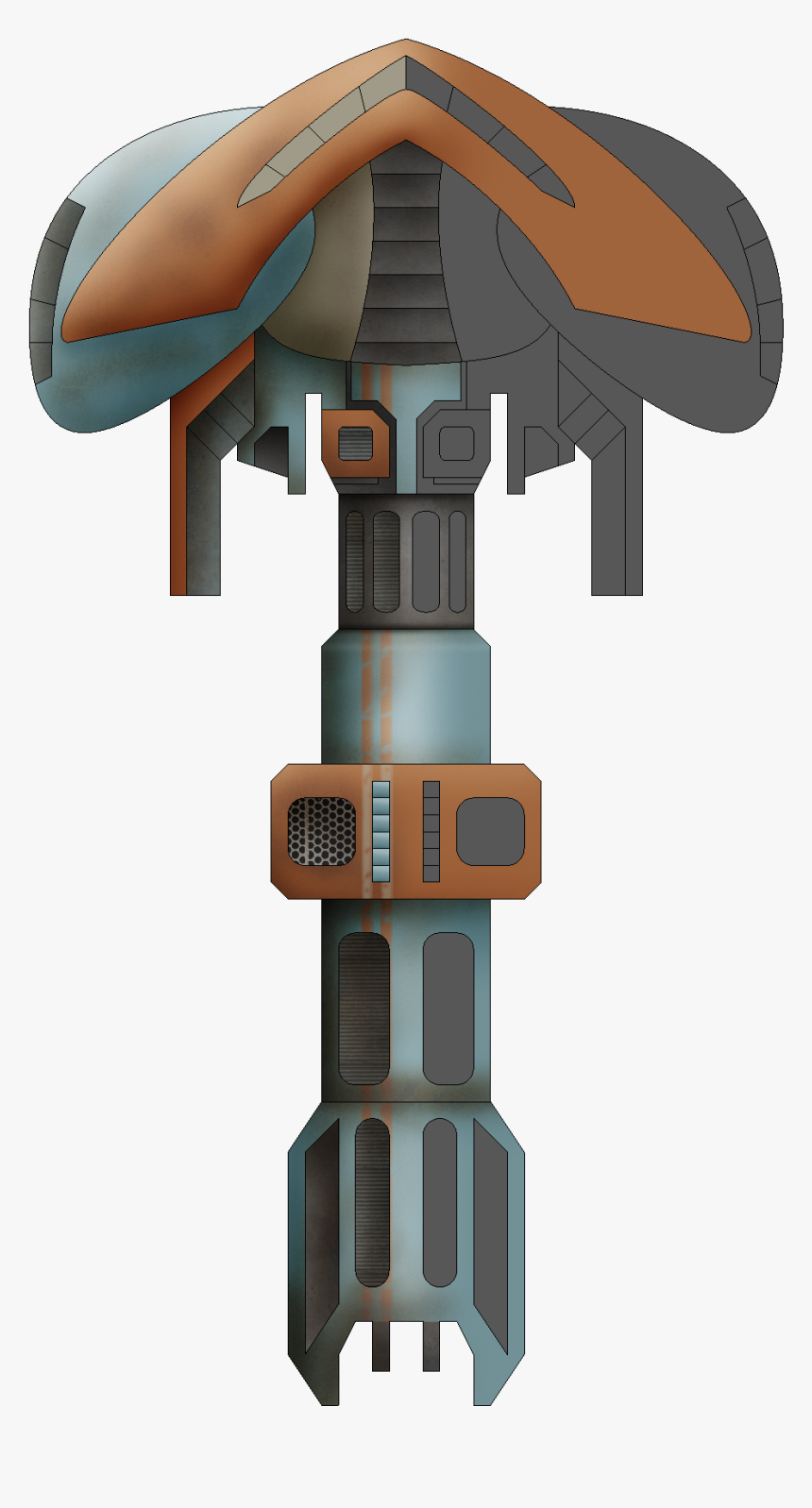 Top Down Turret Sprite, HD Png Download, Free Download