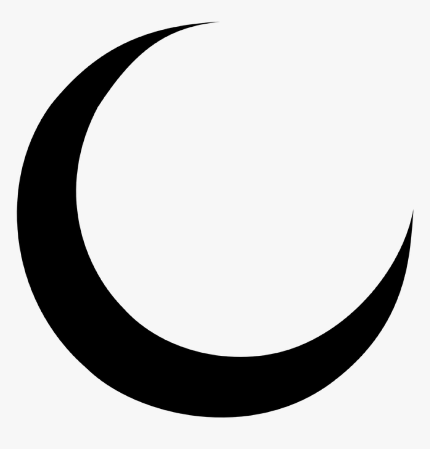 Crescent Moon Clipart Moon Crescent Decreasing Free - Crescent Moon Png, Transparent Png, Free Download