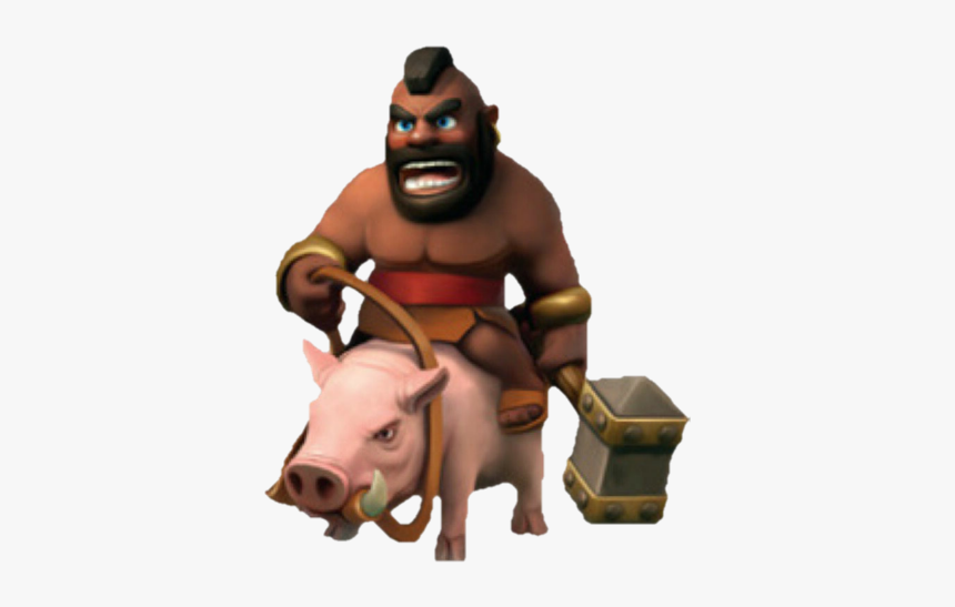 Clash Royale Hog Rider Png, Transparent Png, Free Download