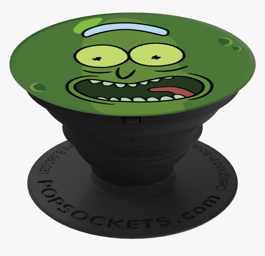 Pickle Rick Face Png - Popsocket Rick And Morty, Transparent Png, Free Download
