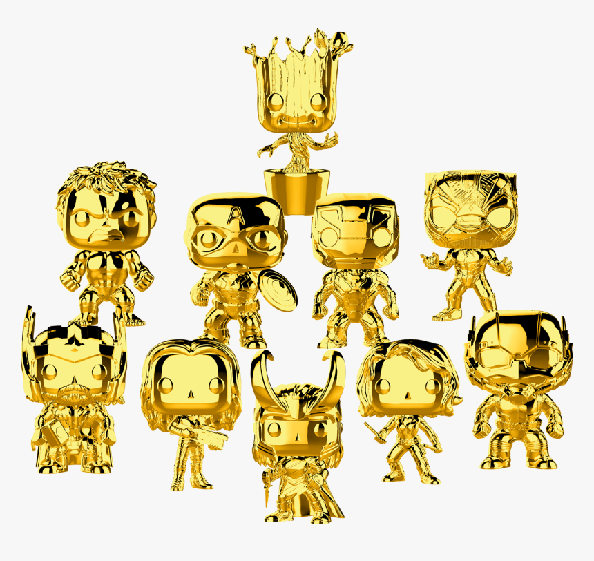 Transparent Gold Throne Png - Funko Pop Marvel 10th Anniversary, Png Download, Free Download