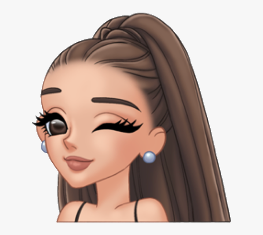 Transparent Ariana Grande Png Tumblr - Cute Ariana Grande Cartoon, Png Download, Free Download