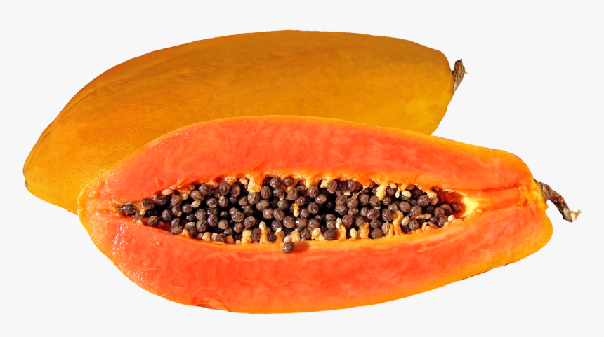 Papaya, Fruit, Tropical Fruit, Food, Fruit Bomb - Orange Papaya Fruits, HD Png Download, Free Download