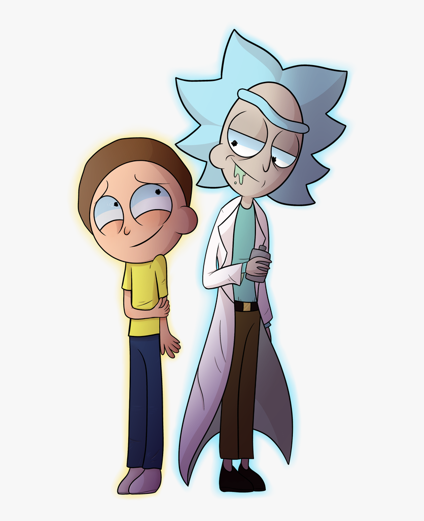 Rick And Morty Drawing - Cute Rick Drawings, HD Png Download, Free Download