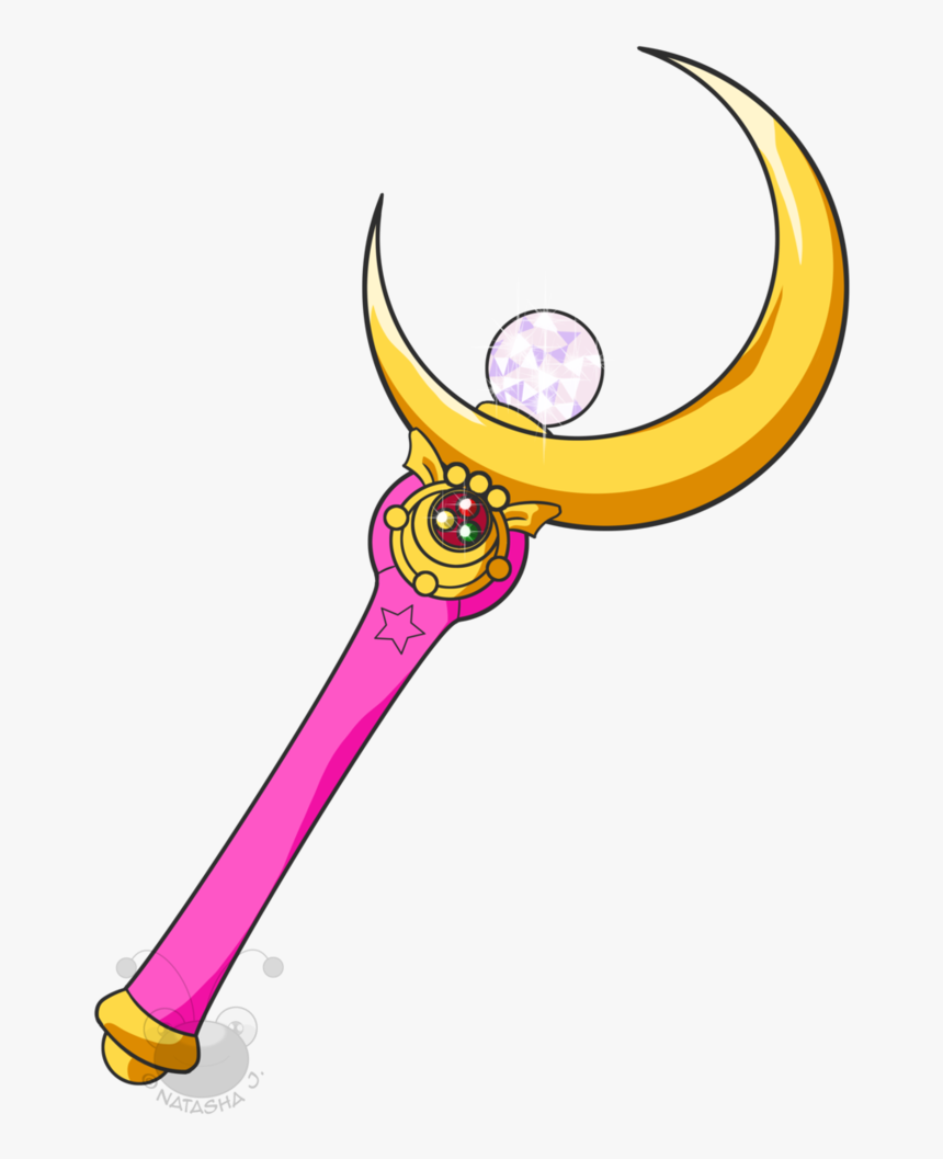 Transparent Crescent Moon Png Transparent - Cetro Lunar Sailor Moon, Png Download, Free Download