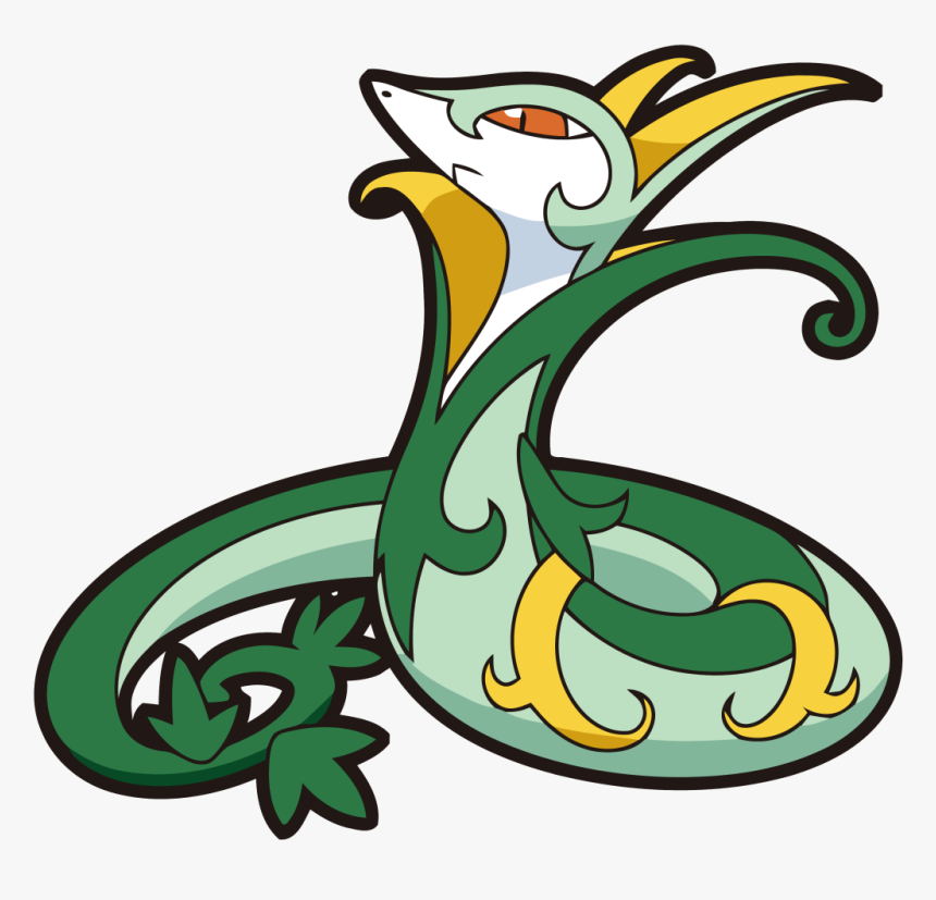 Transparent Water Pokemon Png - Imagenes De Pokemon Serperior, Png Download, Free Download