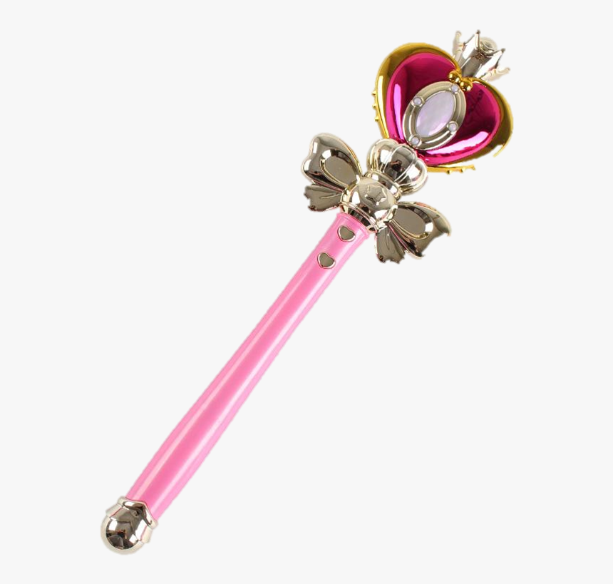 Girl Toys Anime Cosplay Sailor Moon Wand Henshin Rod - Sailor Moon Wand, HD Png Download, Free Download