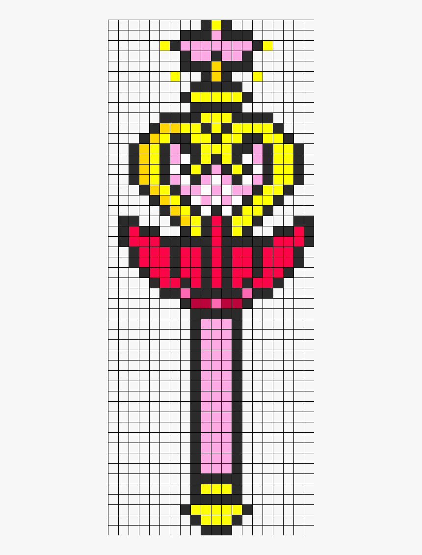 Sailor Moon Disguse Pen Perler Bead Pattern, Bead Sprites