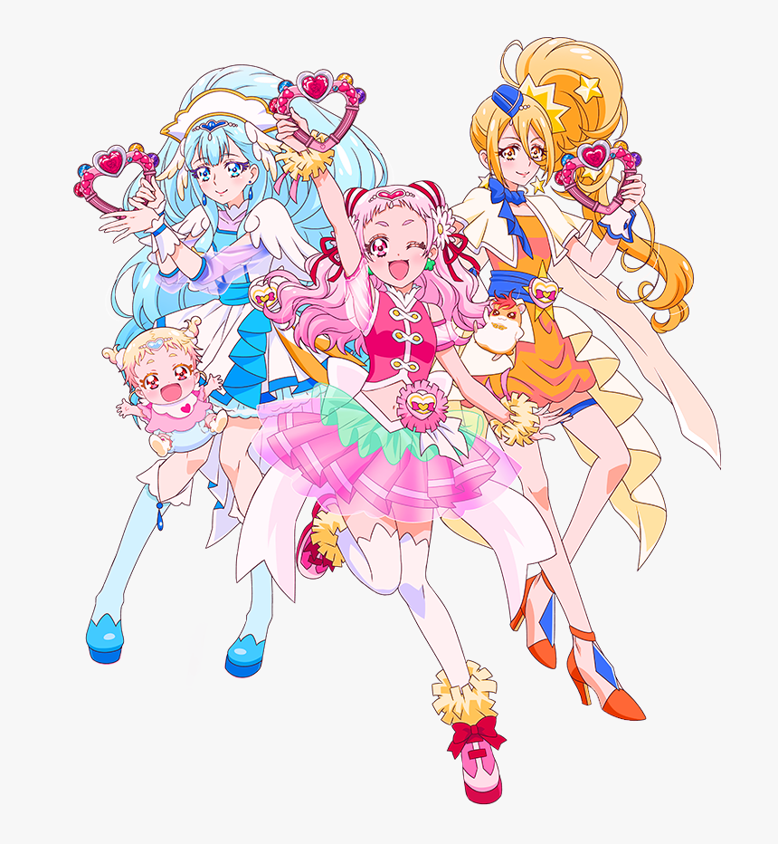 Glitter Force, Wand, Sailor Moon, Happiness, The Cure - Sailor Moon Glitter Force, HD Png Download, Free Download