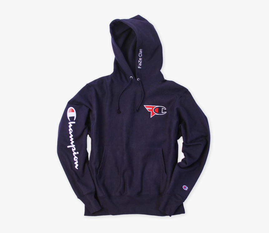 faze clan x champion hoodie red