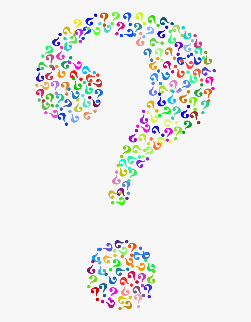 Question Mark Clip Art Black And White - Question Marks With No Background, HD Png Download, Free Download