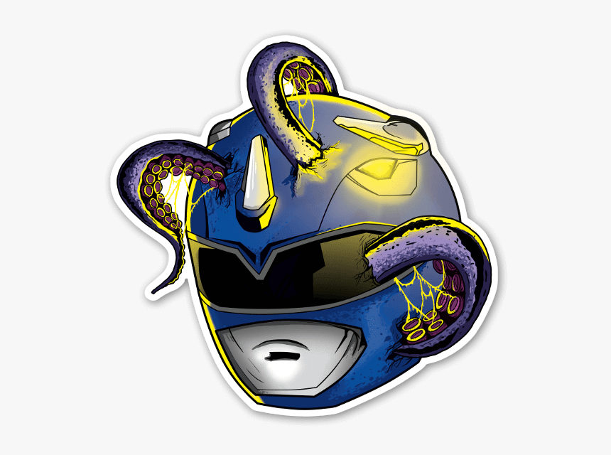 Blue Ranger Sticker - Illustration, HD Png Download, Free Download