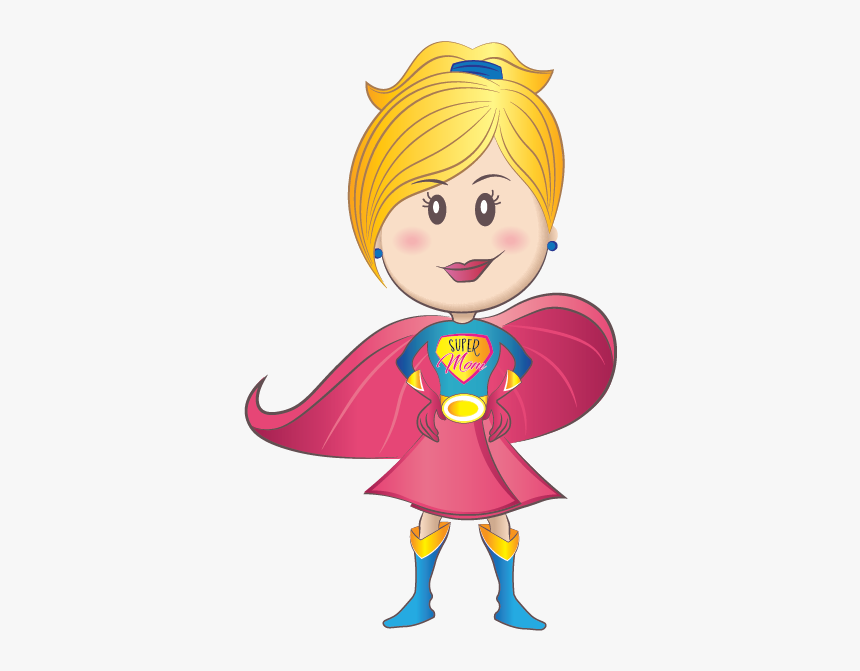 Super Mom Clipart Png, Transparent Png, Free Download