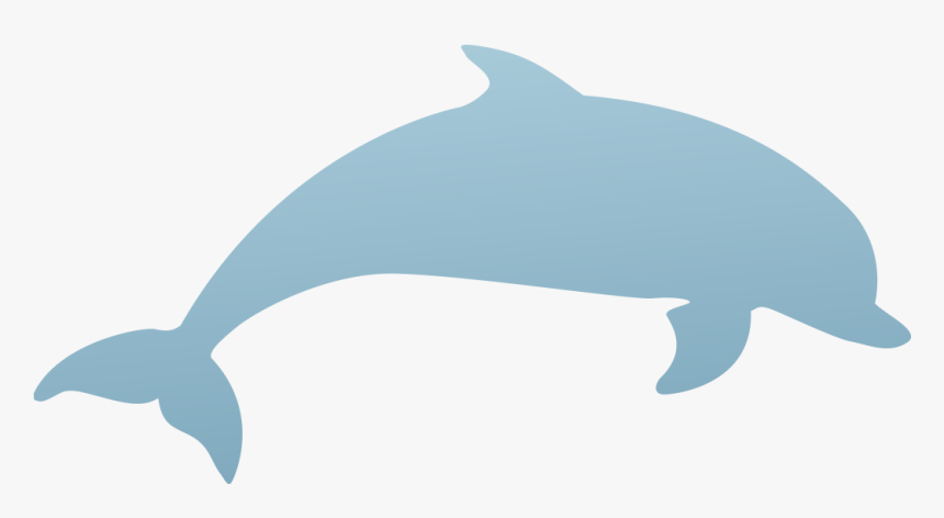 Common Bottlenose Dolphin Clip Art Vector Graphics - Delfin Nariz De  Botella Dibujos Animados, HD Png Download - kindpng