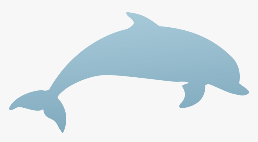 Common Bottlenose Dolphin Clip Art Vector Graphics - Delfin Nariz De Botella Dibujos Animados, HD Png Download, Free Download