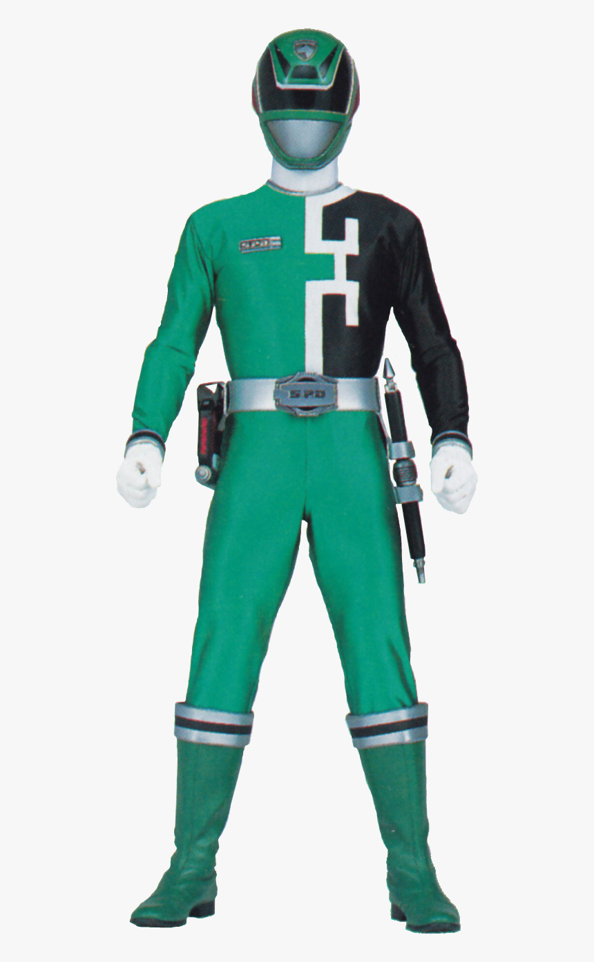 Green Spd Ranger - Power Rangers Spd Green Ranger, HD Png Download, Free Download