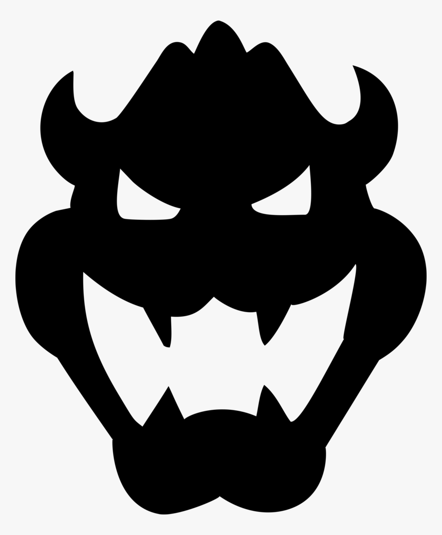 Nintendo Fanon Wiki - Bowser Silhouette, HD Png Download, Free Download