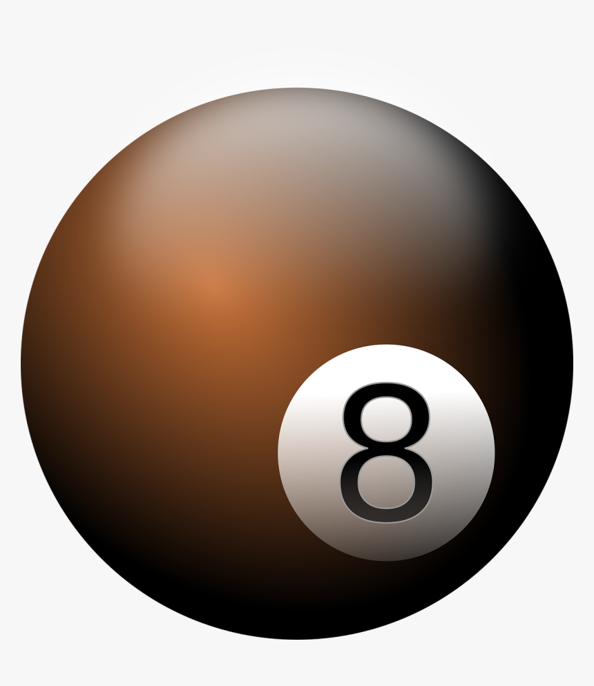 Eight Ball Billiard Billiard Ball Png Image - Bolas De Billar Con El Numero 3, Transparent Png, Free Download