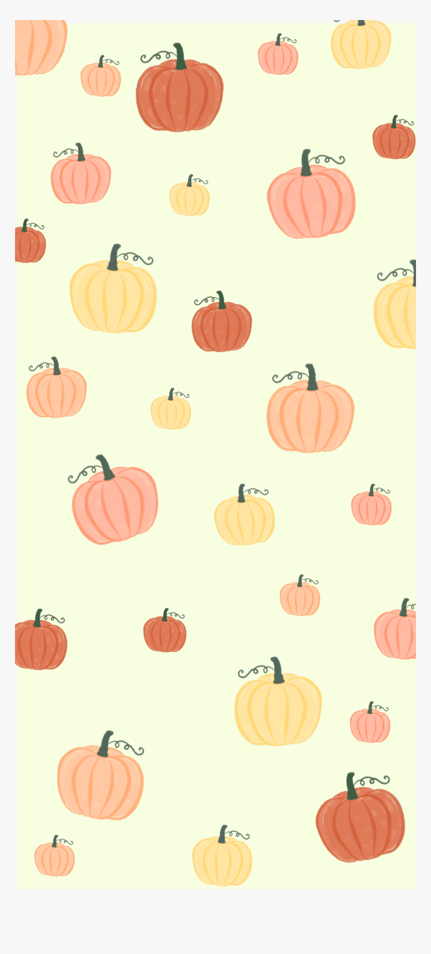 Fall Phone Background Pumpkin, HD Png Download, Free Download